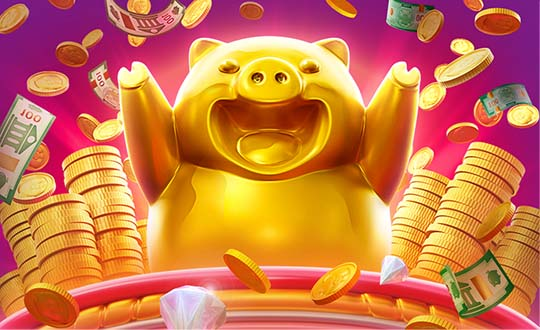 Cute pigs bring wealth! Log in to Diuwin Game to grab a thousand-fold red envelope!插图2 LUCKY PIGGY promotional image--diuwin